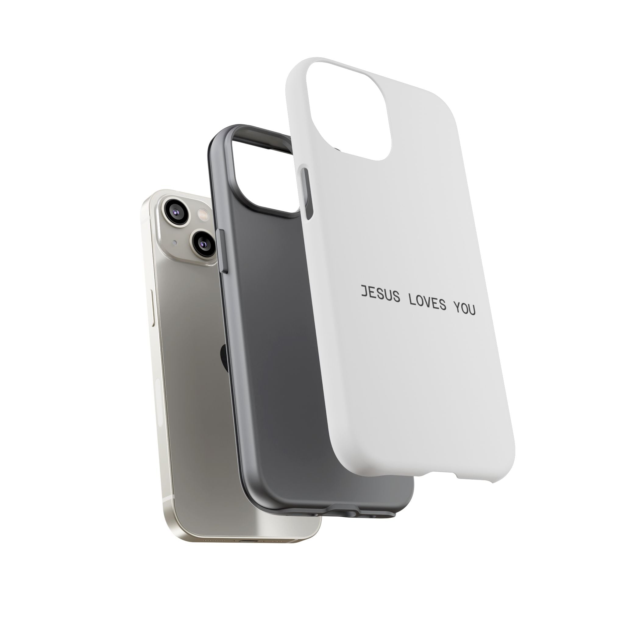 Jesus Loves You Tough Phone Case