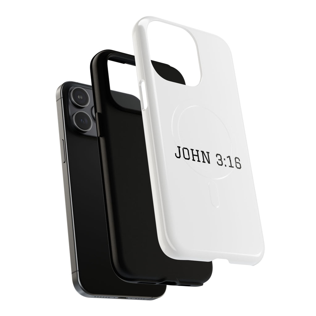 John 3:16 Tough Magnetic Phone Case Slim Protective Christian iPhone Cover