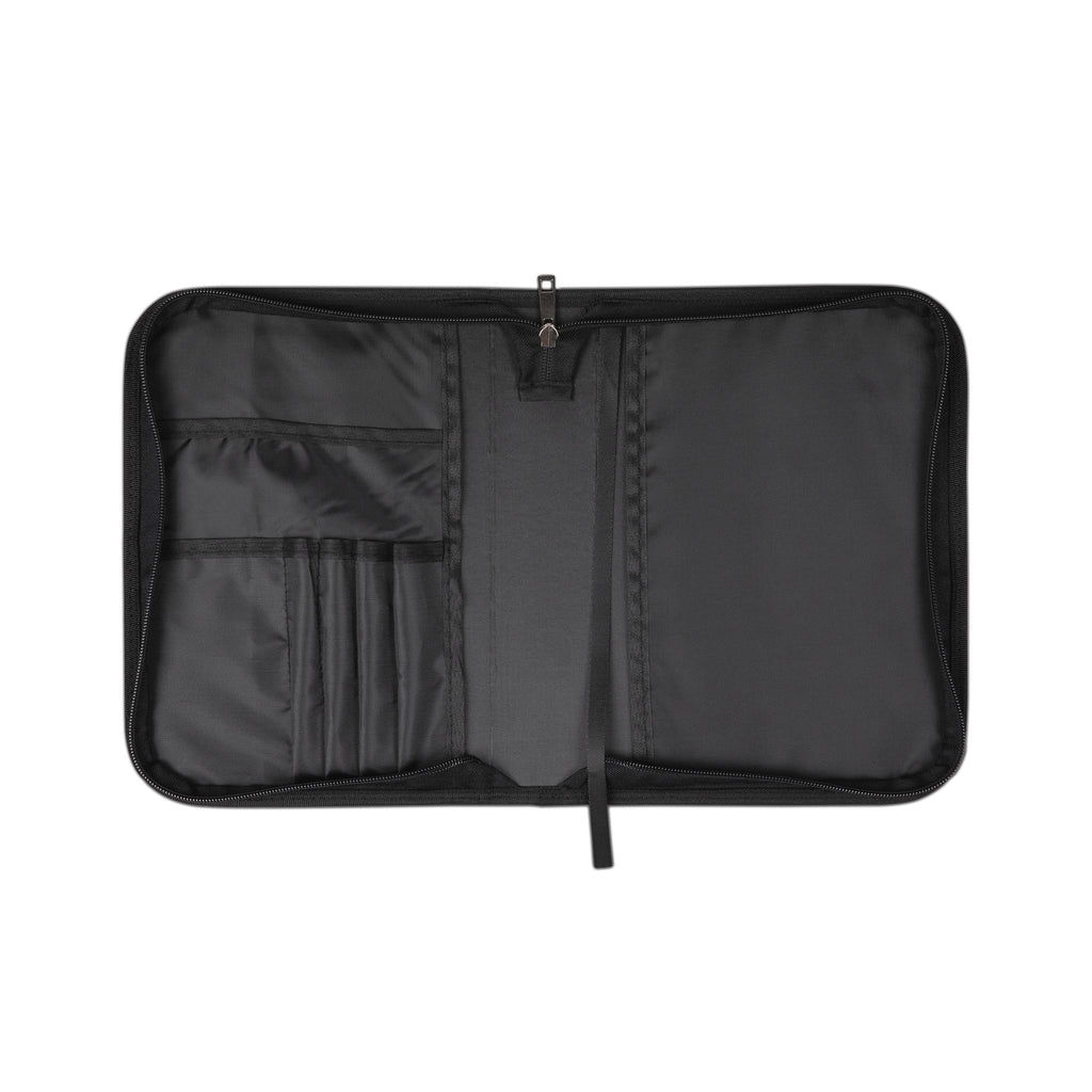 Bible Cover — 'Jesus Loves You' Pink Text Zippered Bible Organizer