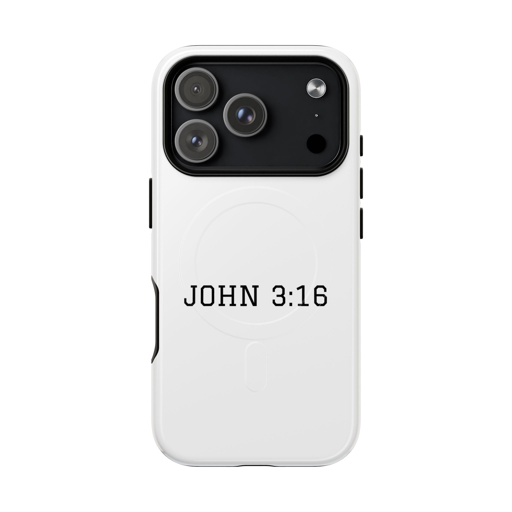 John 3:16 Tough Magnetic Phone Case Slim Protective Christian iPhone Cover