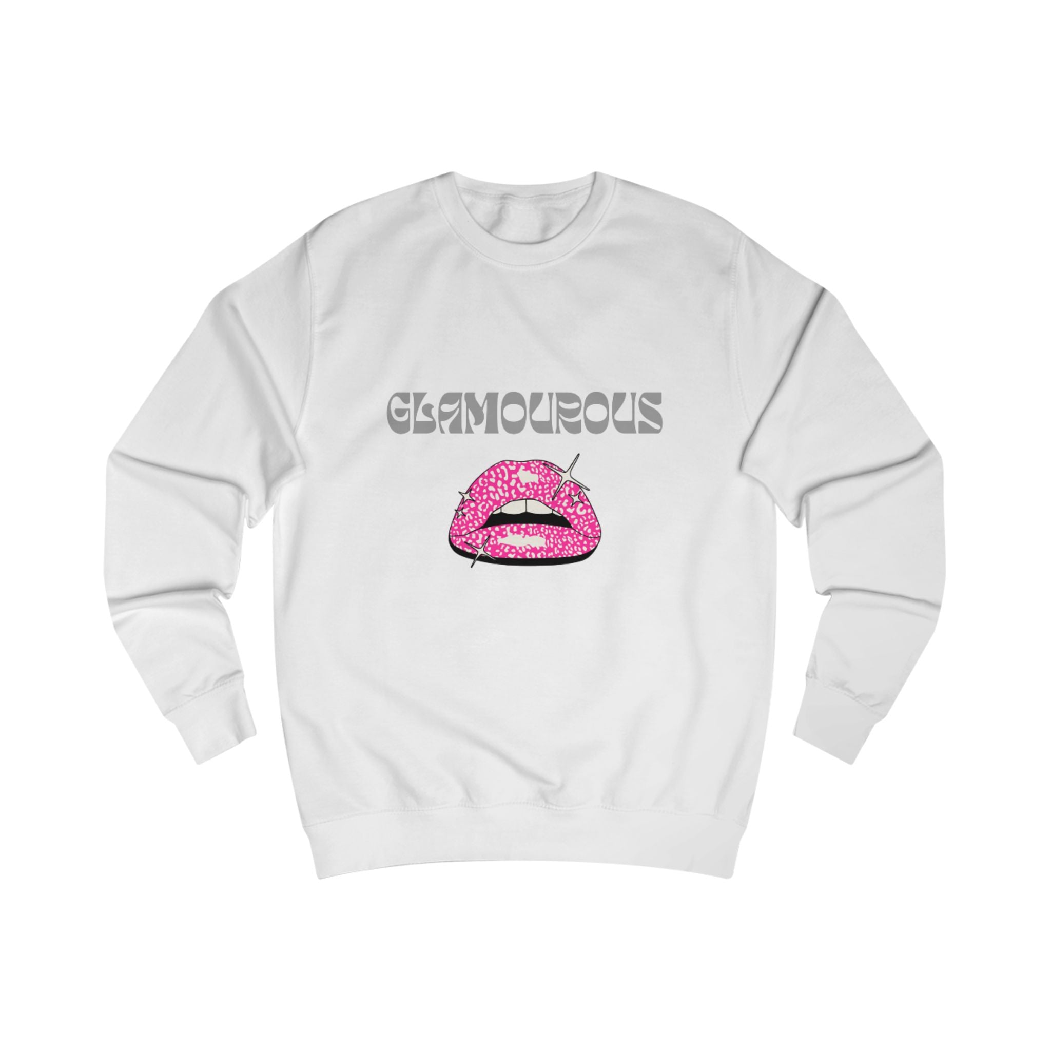 Glamorous Pink Lip Sweatshirt