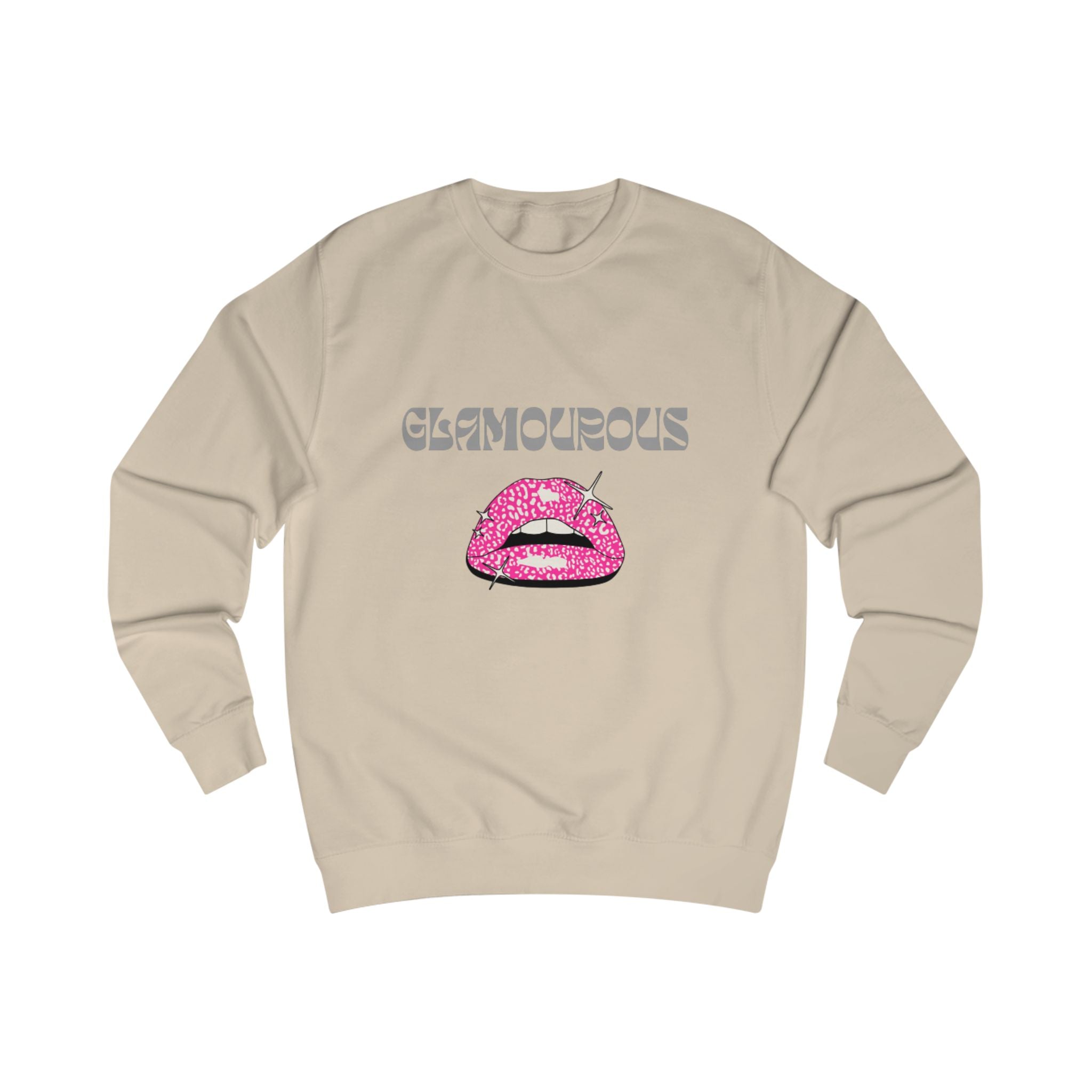 Glamorous Pink Lip Sweatshirt