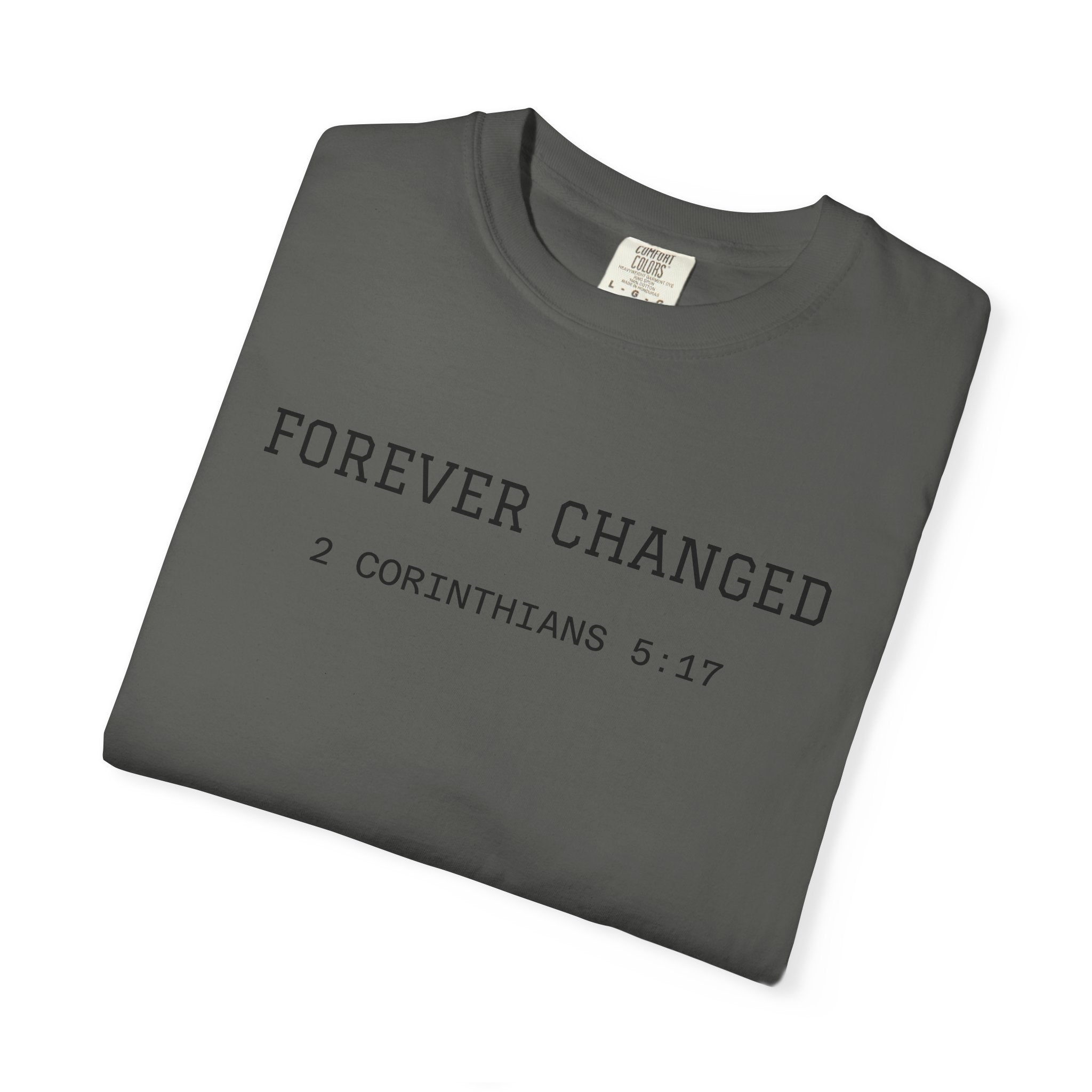 Forever Changed Men's T-Shirt — Minimalist Inspirational Graphic Tee