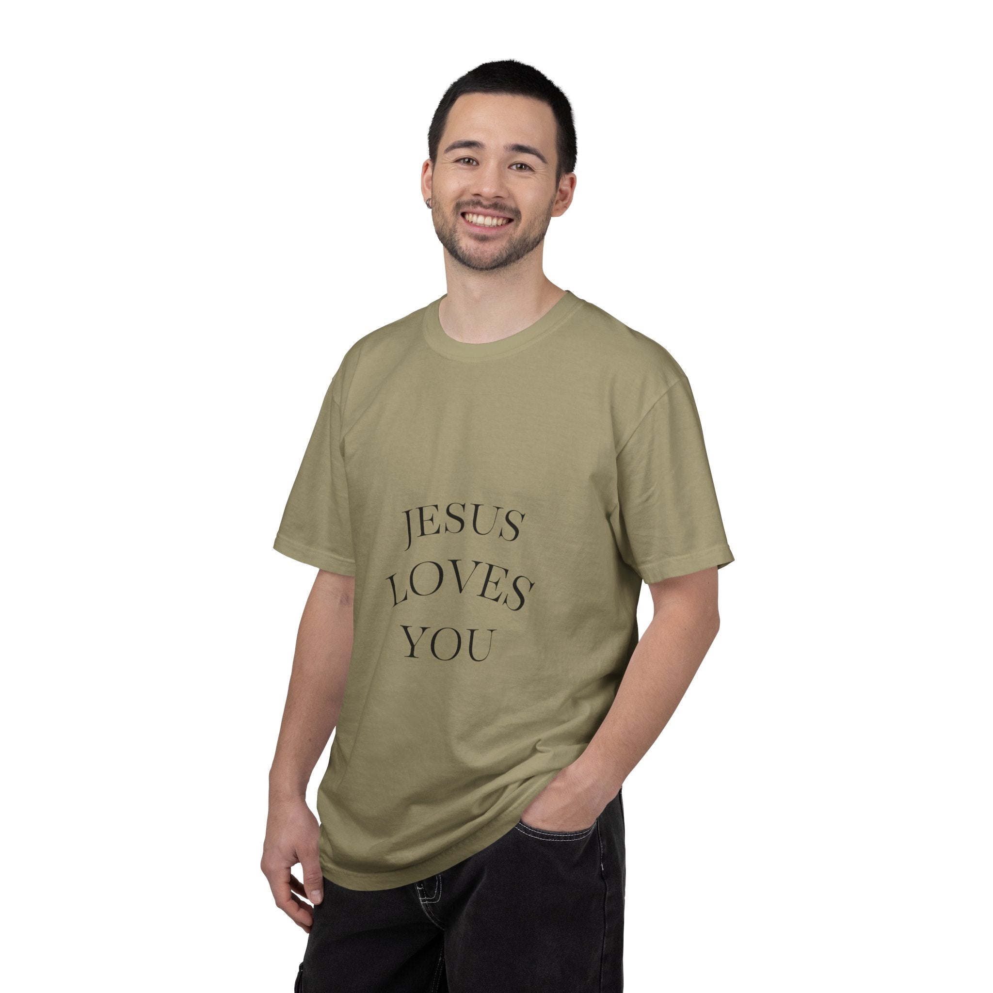 Jesus Loves You T-Shirt — Minimal Faith Graphic Tee