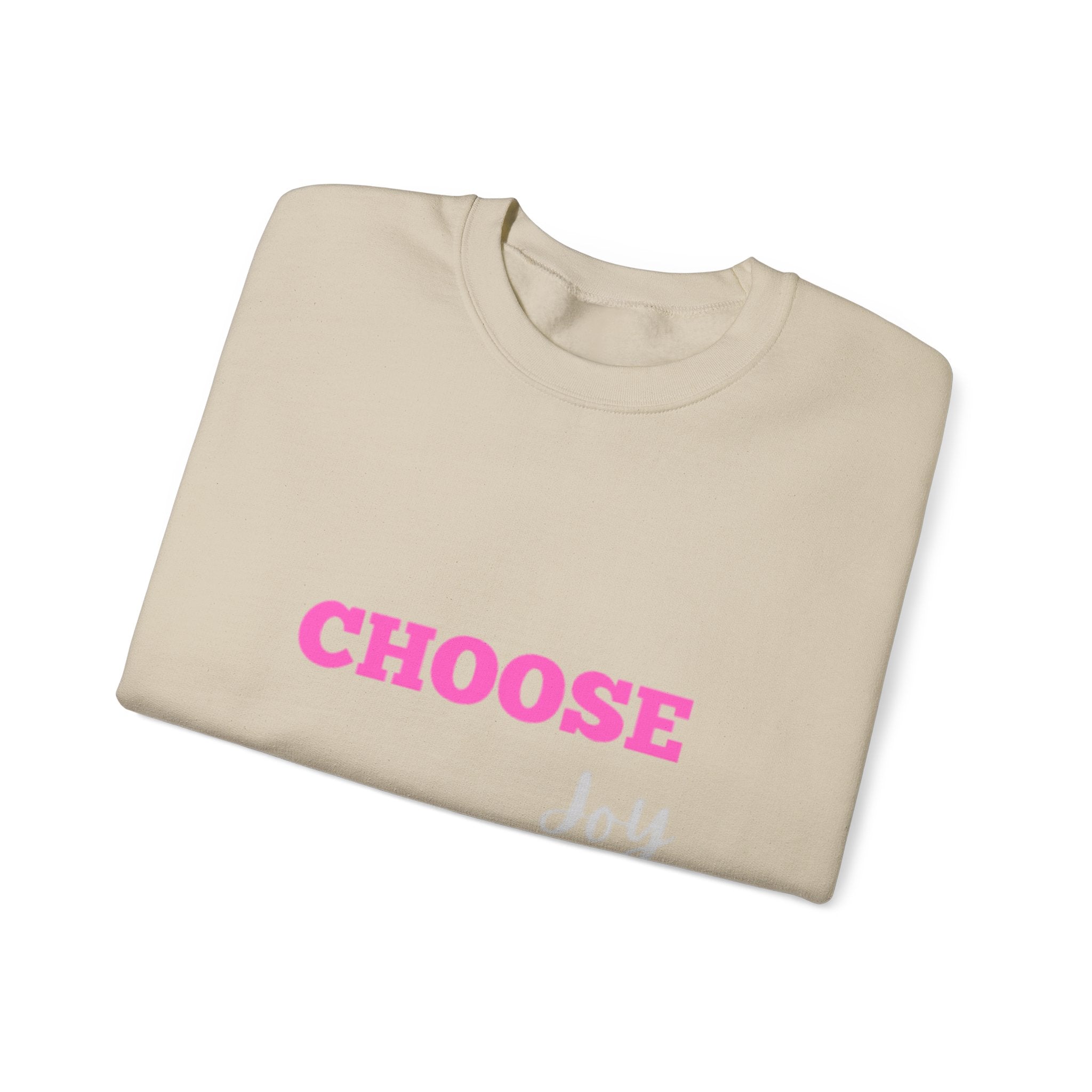 Choose Joy sweatshirt | inspirational text crewneck