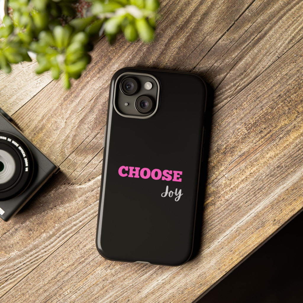 Choose Joy phone case | inspirational text iPhone case