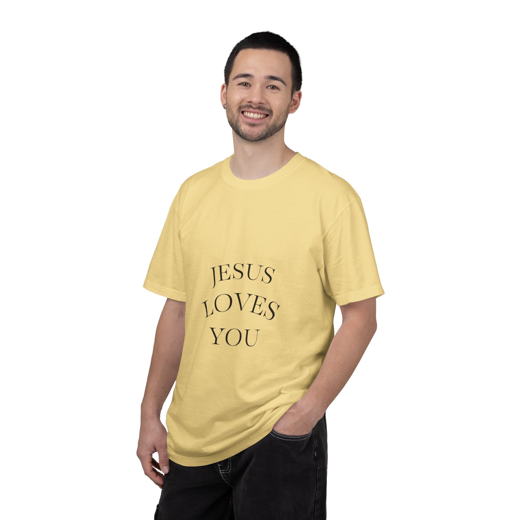 Jesus Loves You T-Shirt — Minimal Faith Graphic Tee