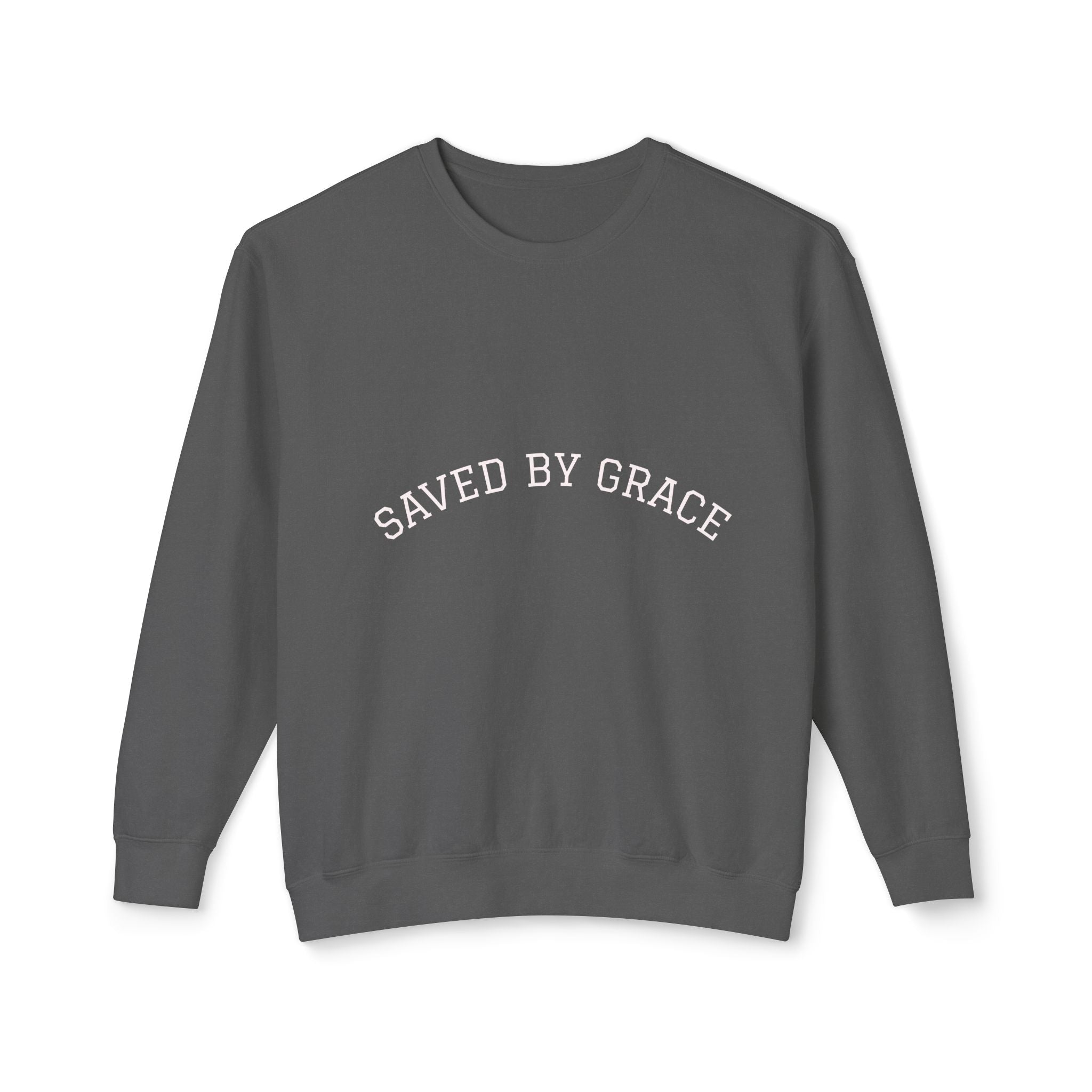 Saved by Grace Sweatshirt Christian Faith Crewneck