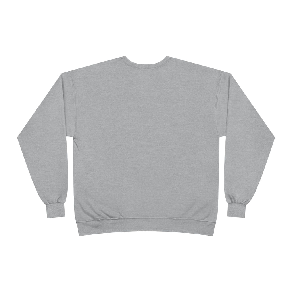 Minimal 'Changed' Crewneck Sweatshirt — Subtle Text Graphic, Eco-Friendly Comfort