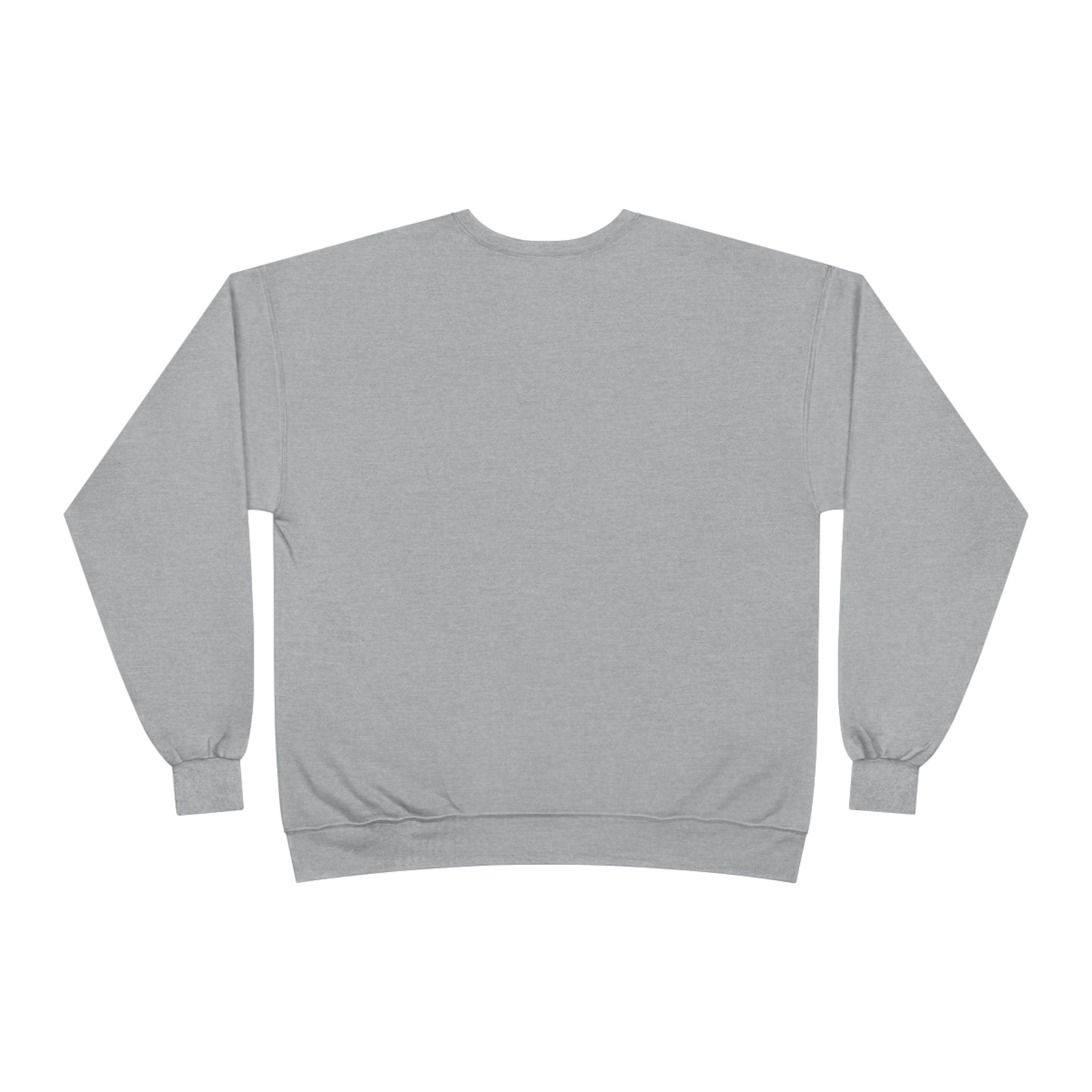 Minimal 'Changed' Crewneck Sweatshirt — Subtle Text Graphic, Eco-Friendly Comfort