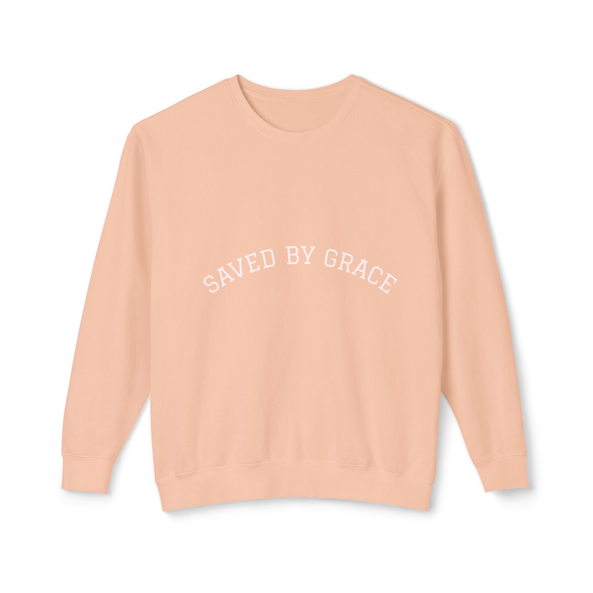 Saved by Grace Sweatshirt Christian Faith Crewneck