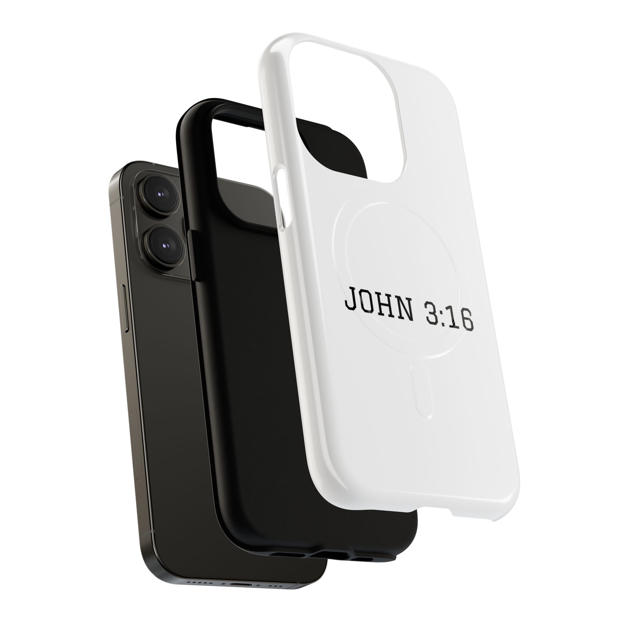 John 3:16 Tough Magnetic Phone Case Slim Protective Christian iPhone Cover