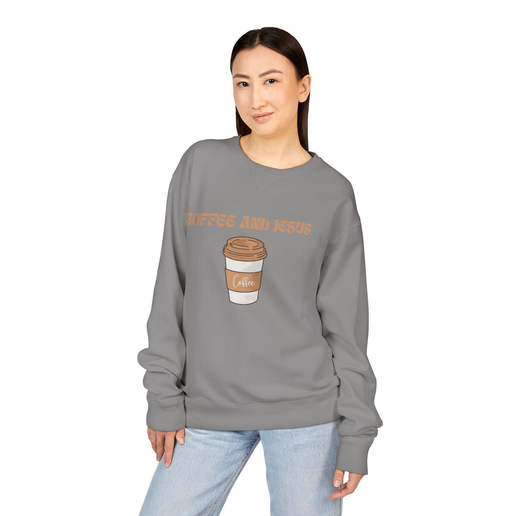 Coffee and Jesus Crewneck Sweatshirt