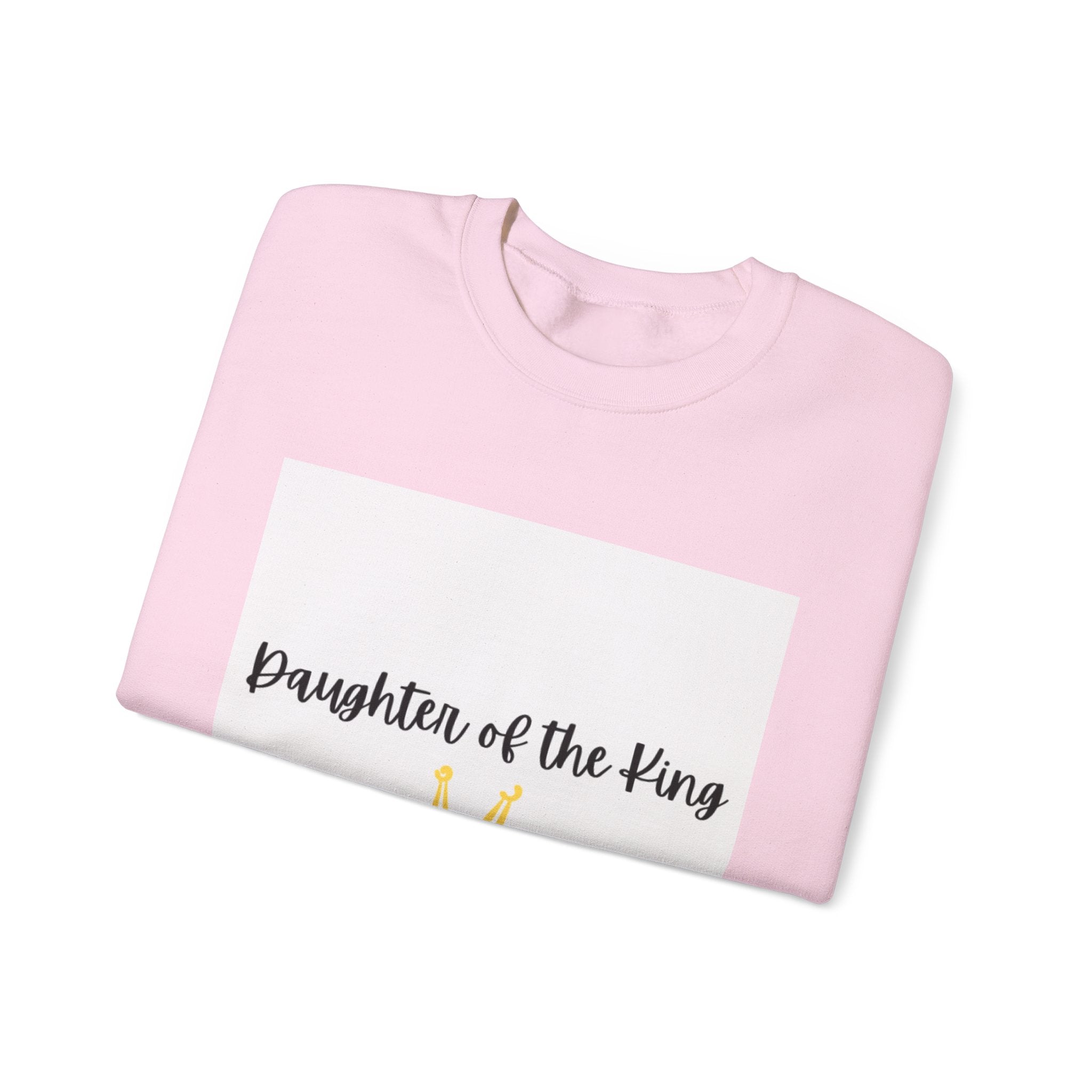 Daughter of the King Sweatshirt – Christian Crown Crewneck