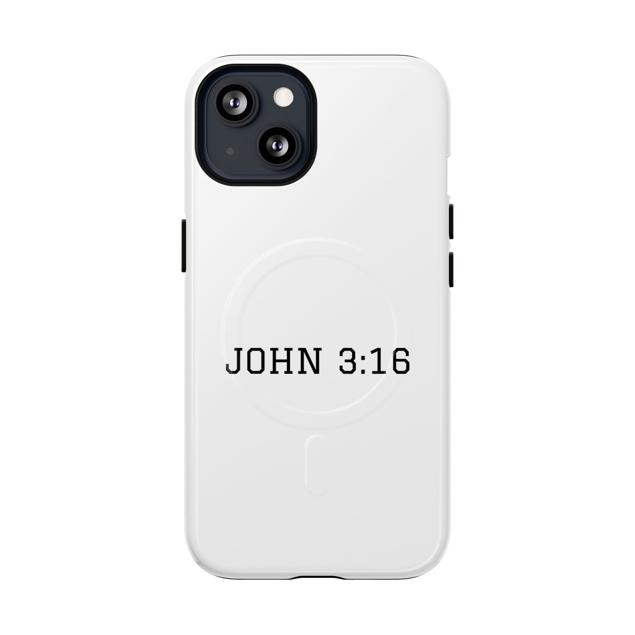 John 3:16 Tough Magnetic Phone Case Slim Protective Christian iPhone Cover