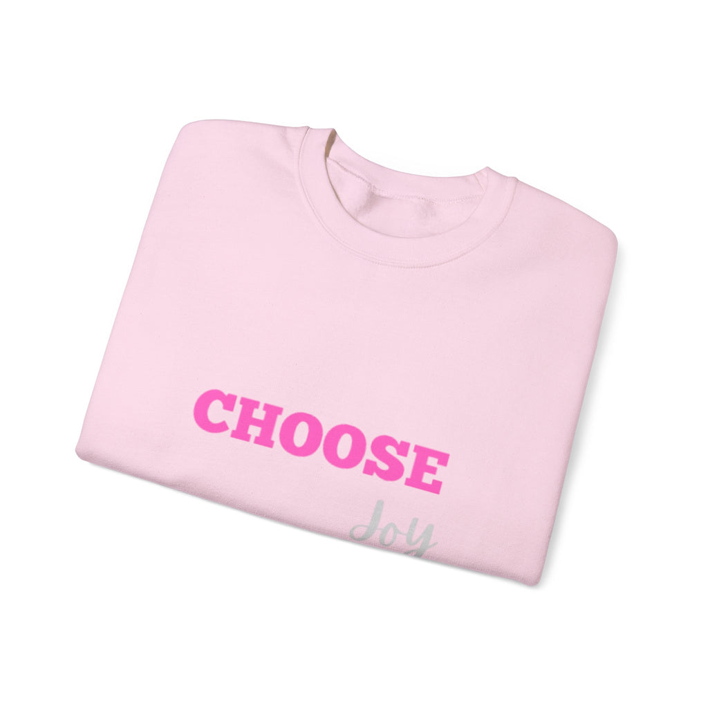 Choose Joy sweatshirt | inspirational text crewneck