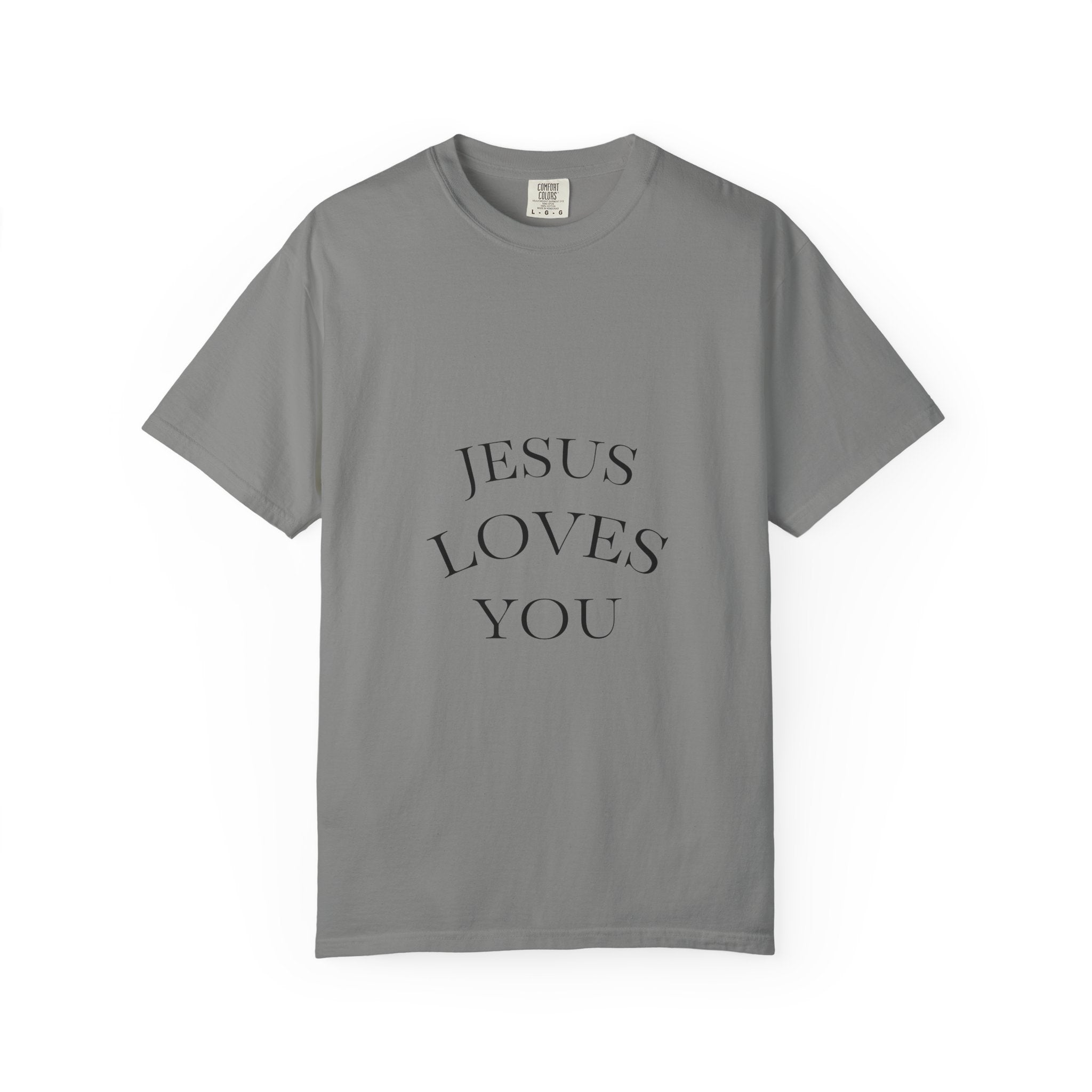 Jesus Loves You T-Shirt — Minimal Faith Graphic Tee