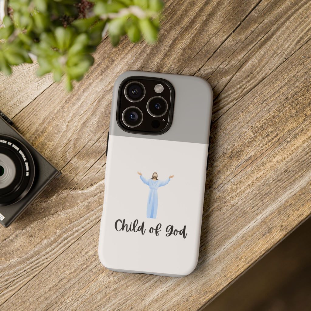 Child of God Phone Case — Christian Faith Protective iPhone Cover