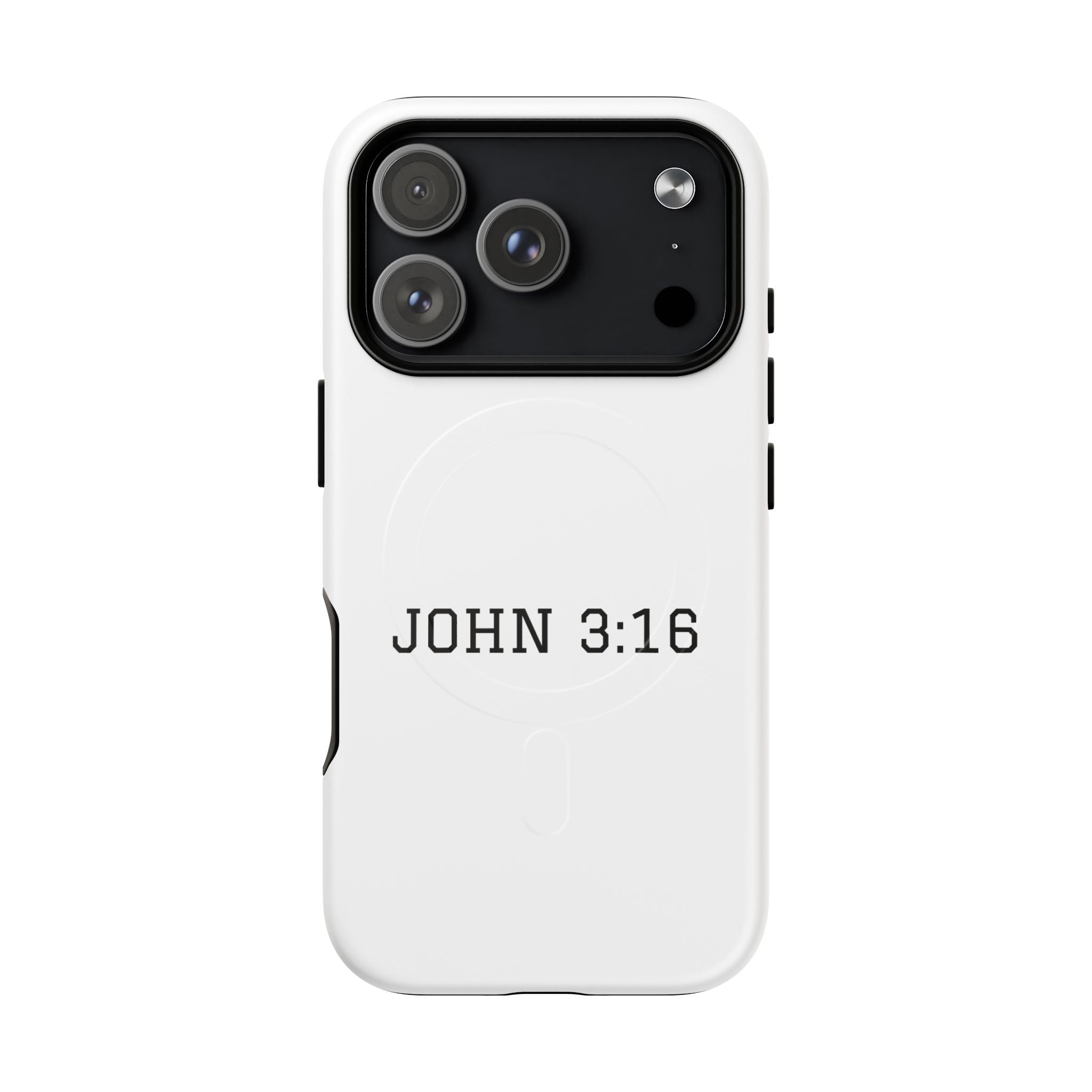 John 3:16 Tough Magnetic Phone Case Slim Protective Christian iPhone Cover