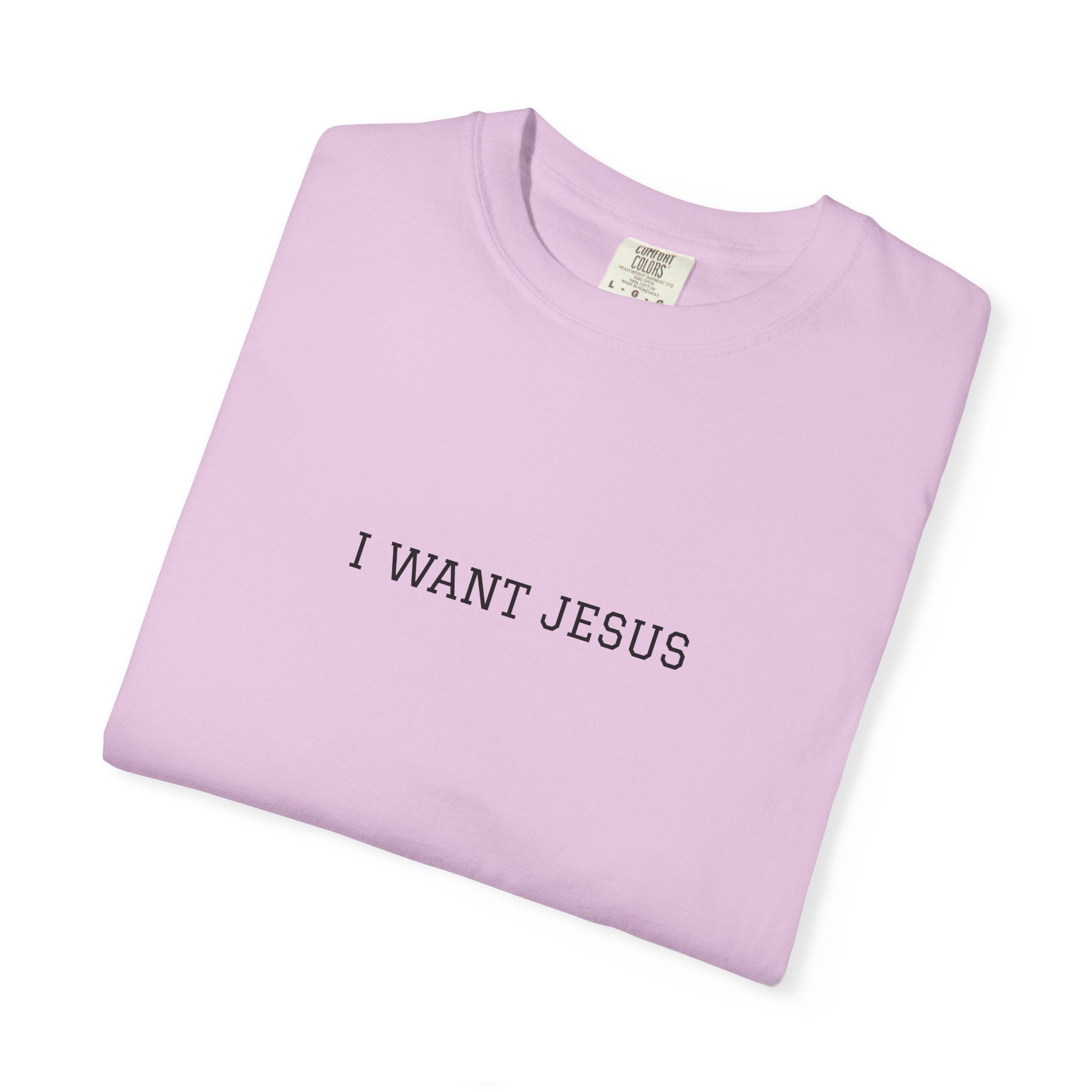 I Want Jesus Minimalist T-Shirt