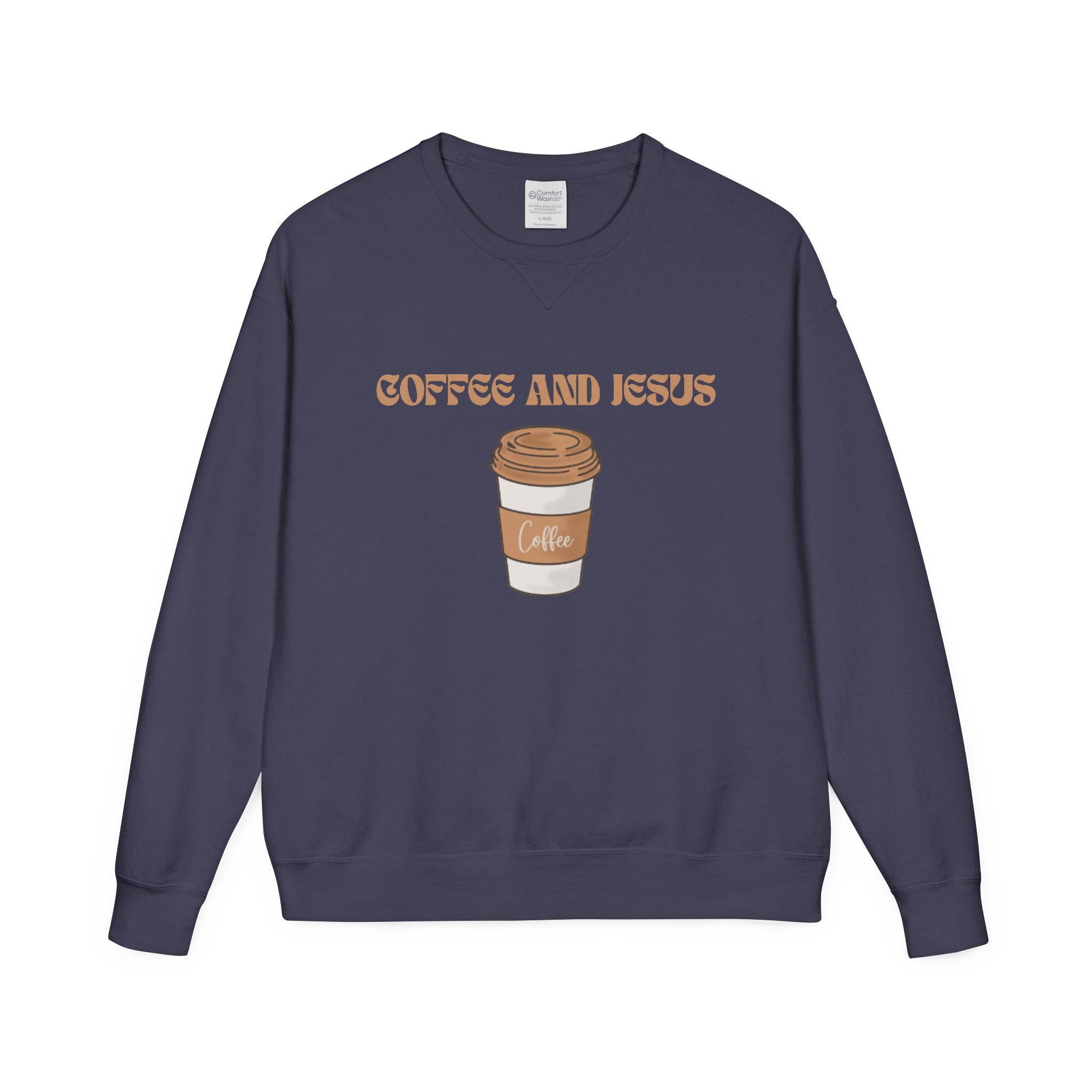 Coffee and Jesus Crewneck Sweatshirt