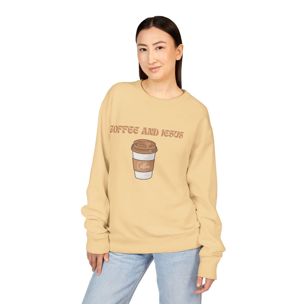 Coffee and Jesus Crewneck Sweatshirt