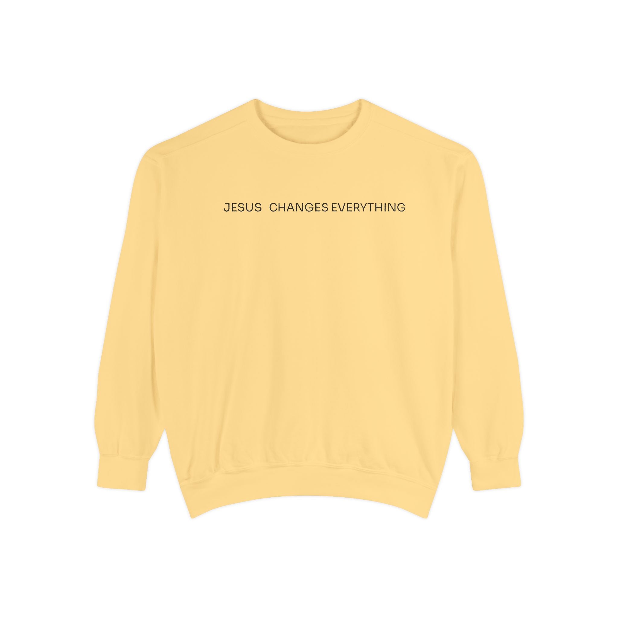 Jesus Changes Everything Minimalist Sweatshirt