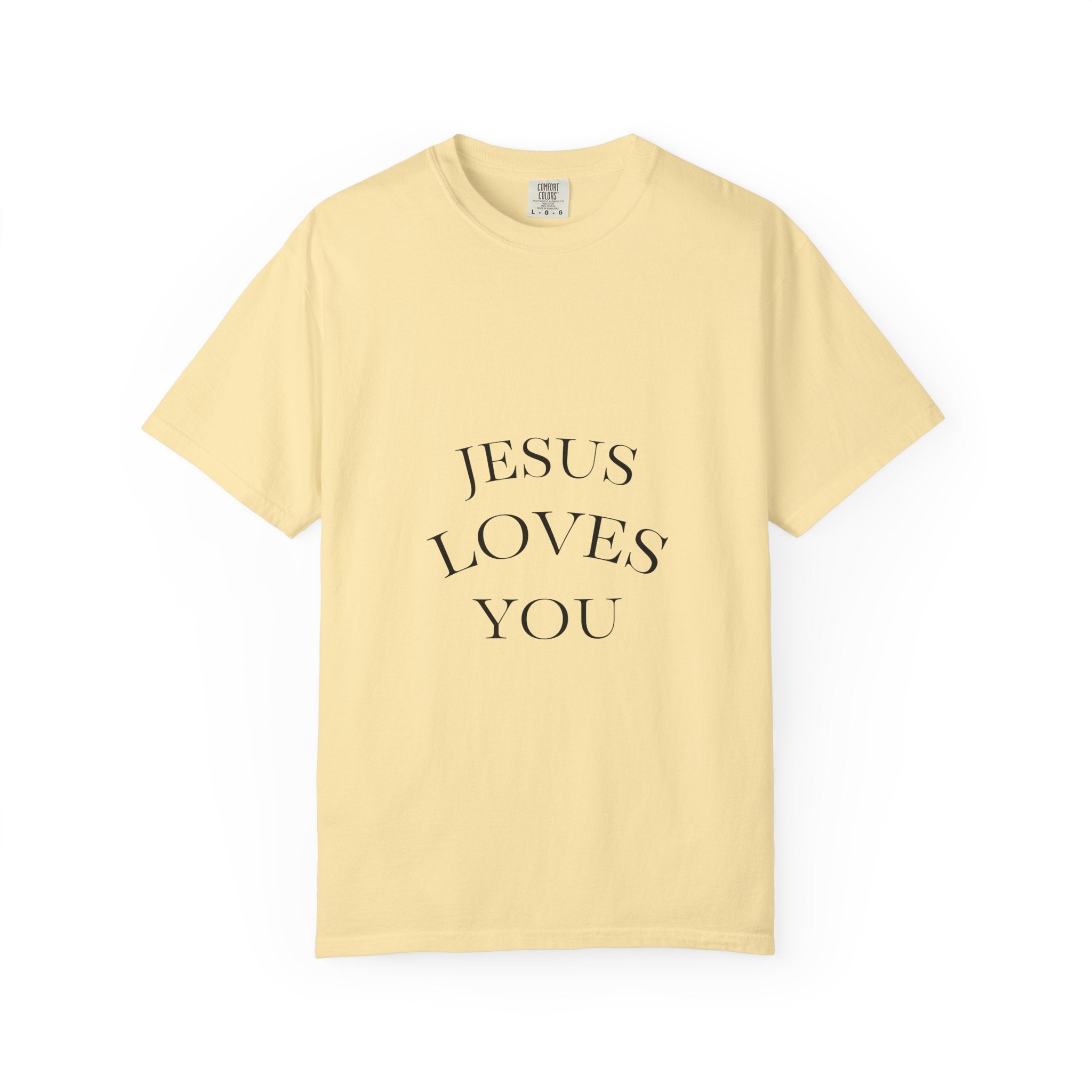Jesus Loves You T-Shirt — Minimal Faith Graphic Tee
