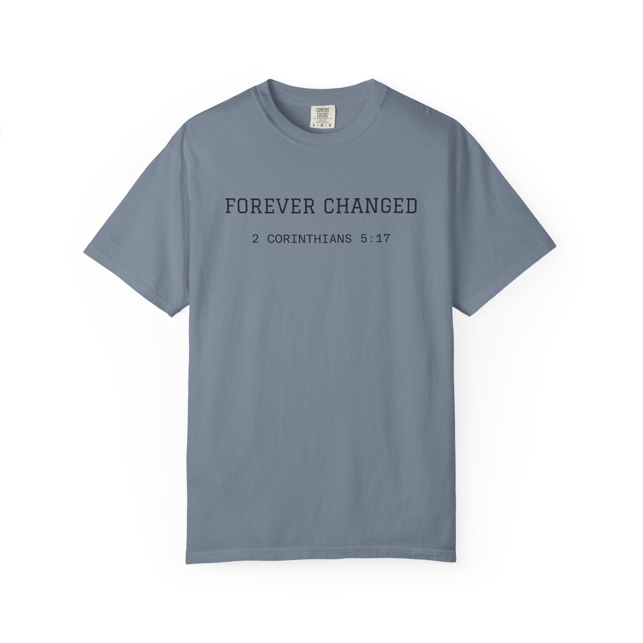 Forever Changed Men's T-Shirt — Minimalist Inspirational Graphic Tee
