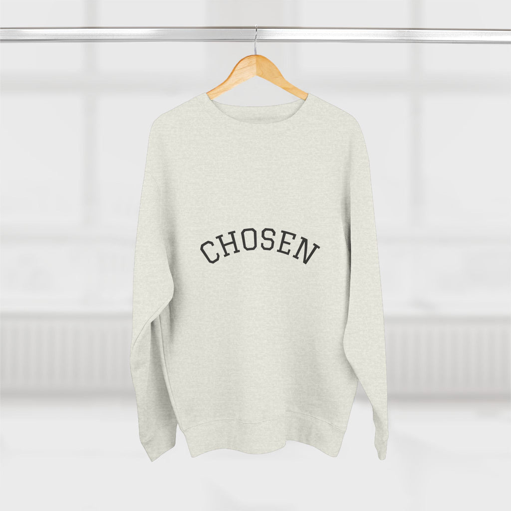 Chosen Crewneck Sweatshirt — Minimal Arch Logo Pullover