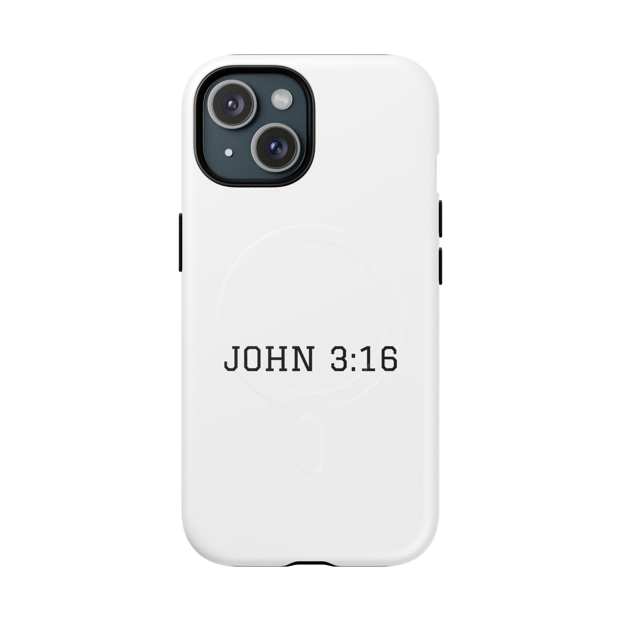 John 3:16 Tough Magnetic Phone Case Slim Protective Christian iPhone Cover