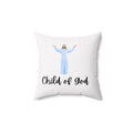 Child of God Decorative Pillow — Christian Faith Throw Pillow