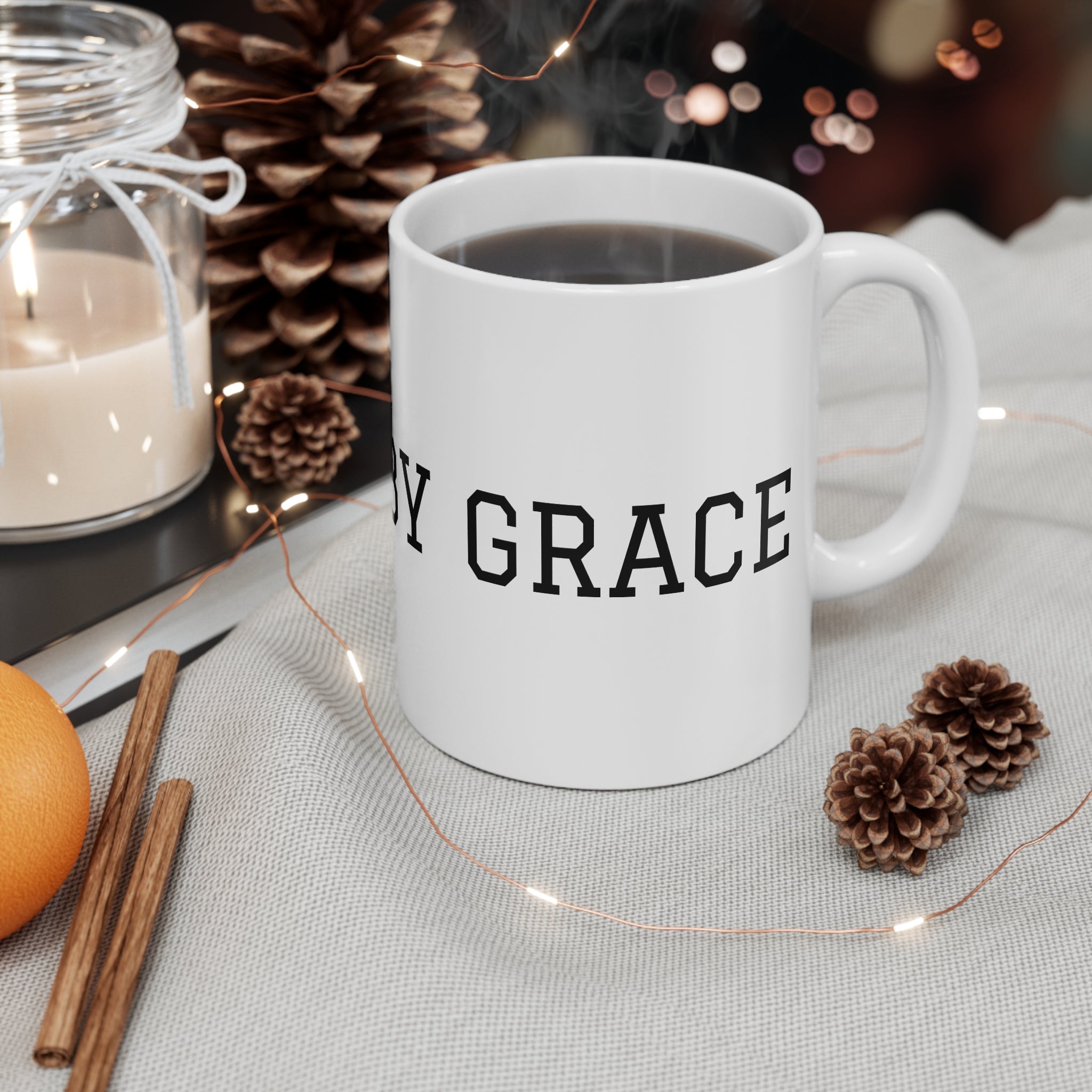 Saved By Grace Mug