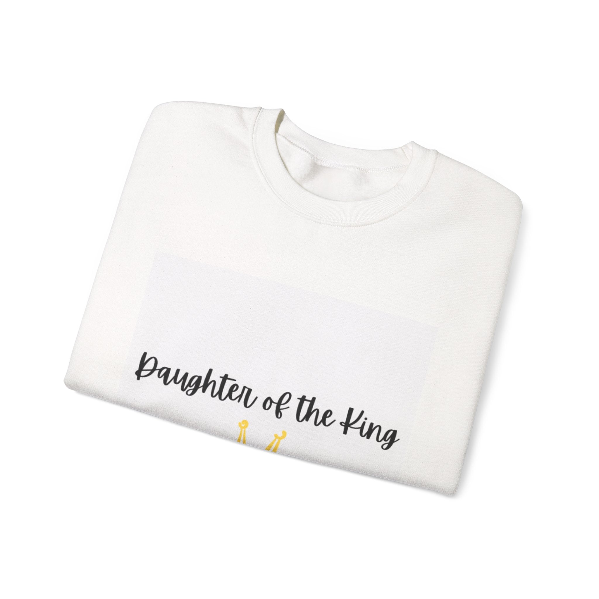 Daughter of the King Sweatshirt – Christian Crown Crewneck
