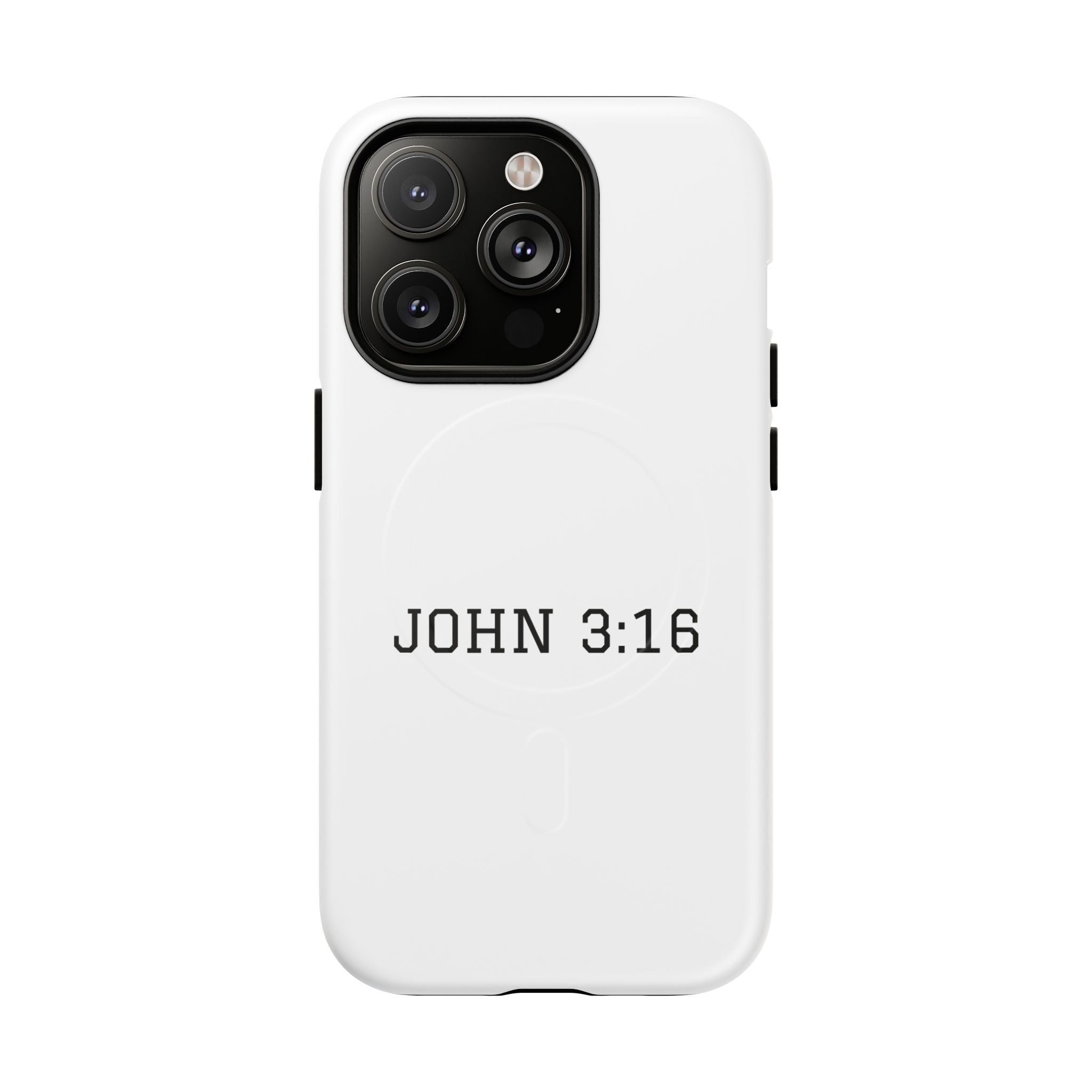 John 3:16 Tough Magnetic Phone Case Slim Protective Christian iPhone Cover