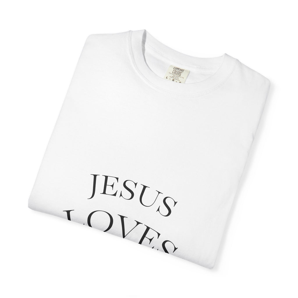 Jesus Loves You T-Shirt — Minimal Faith Graphic Tee