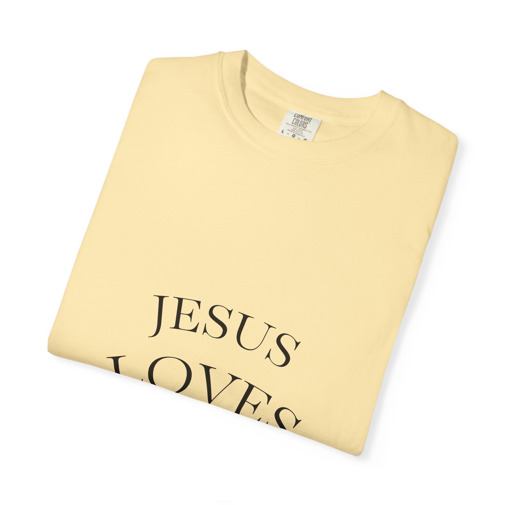 Jesus Loves You T-Shirt — Minimal Faith Graphic Tee