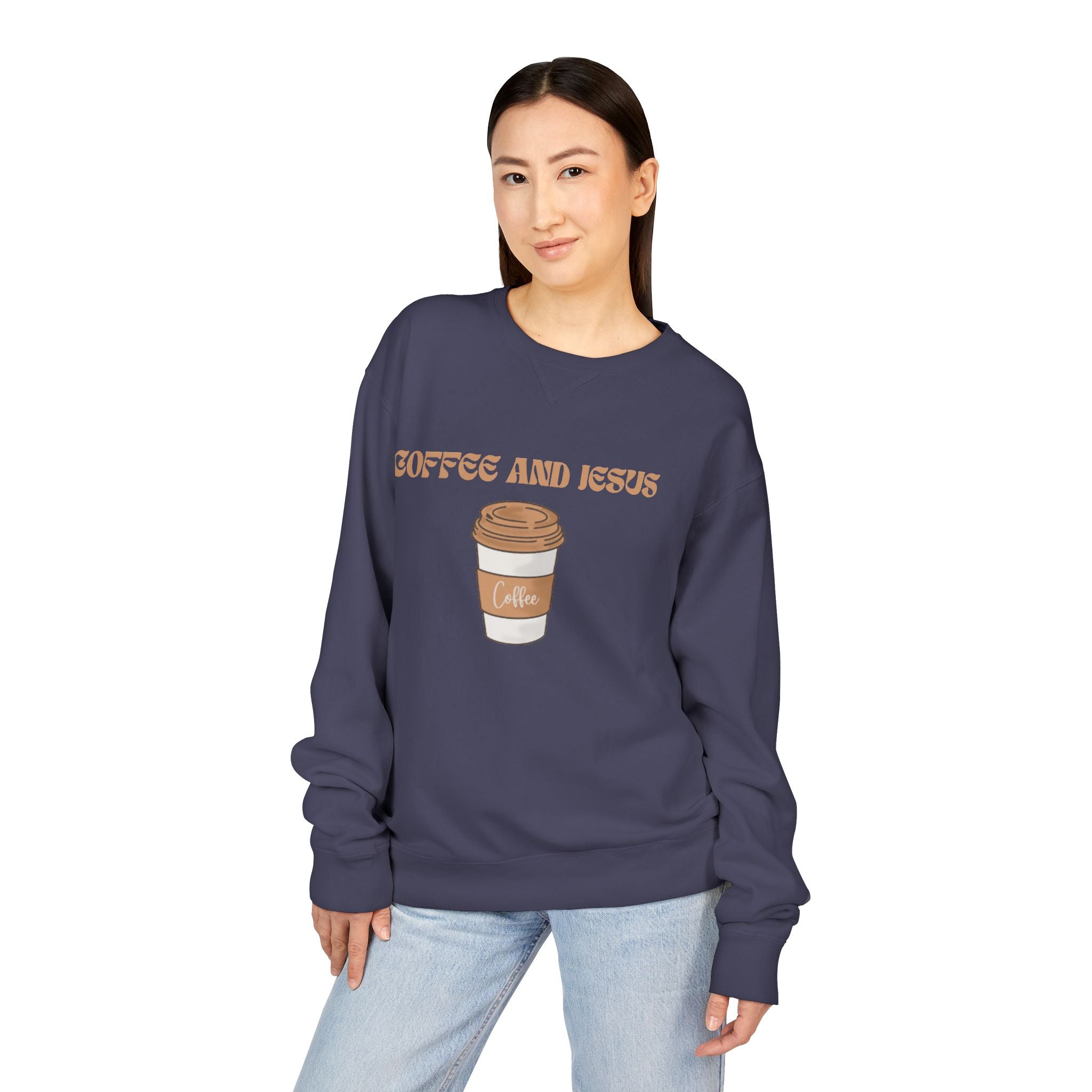 Coffee and Jesus Crewneck Sweatshirt