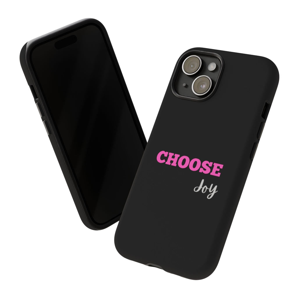 Choose Joy phone case | inspirational text iPhone case