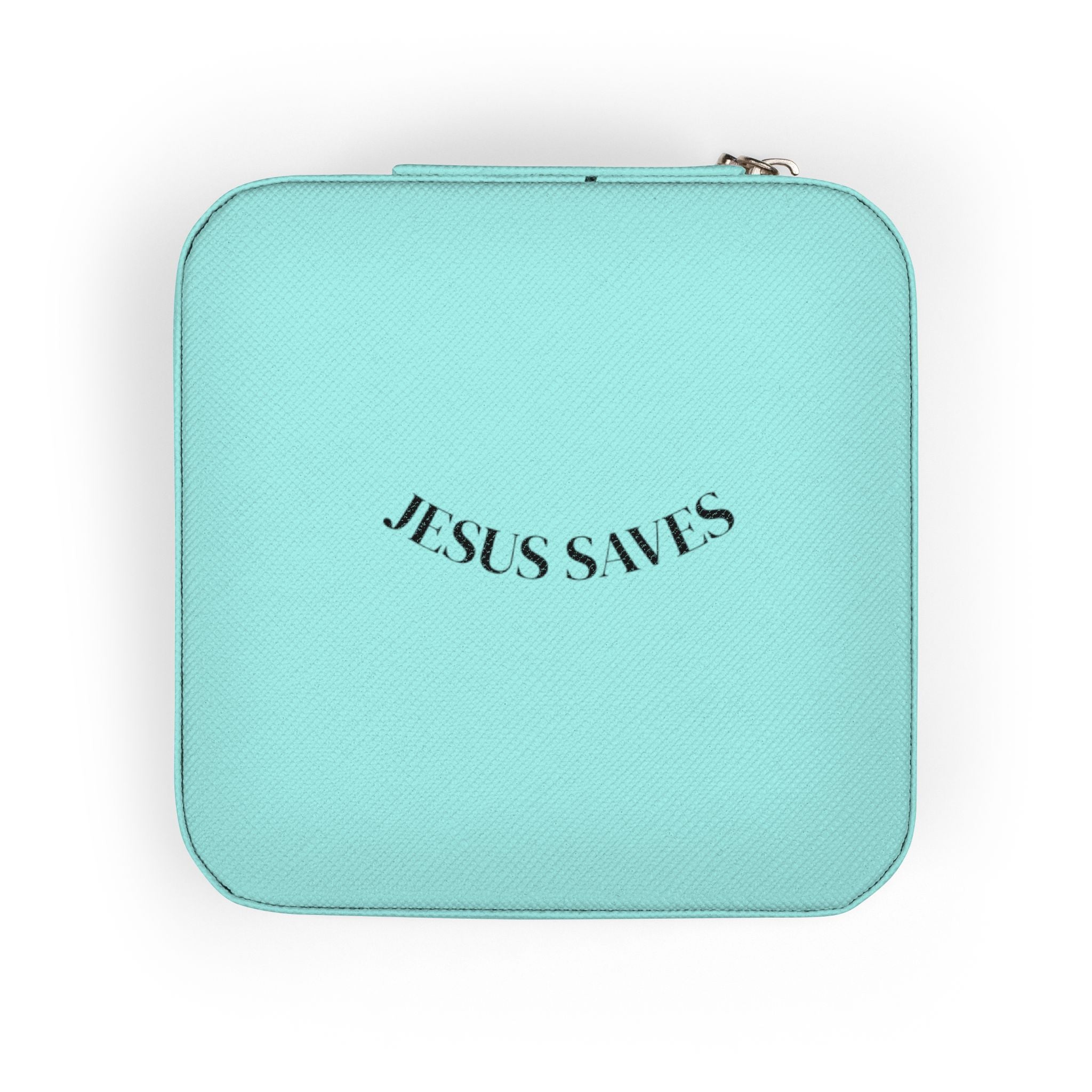 Compact Jewelry Travel Case — Portable Organizer with Ring Rolls & Compartments