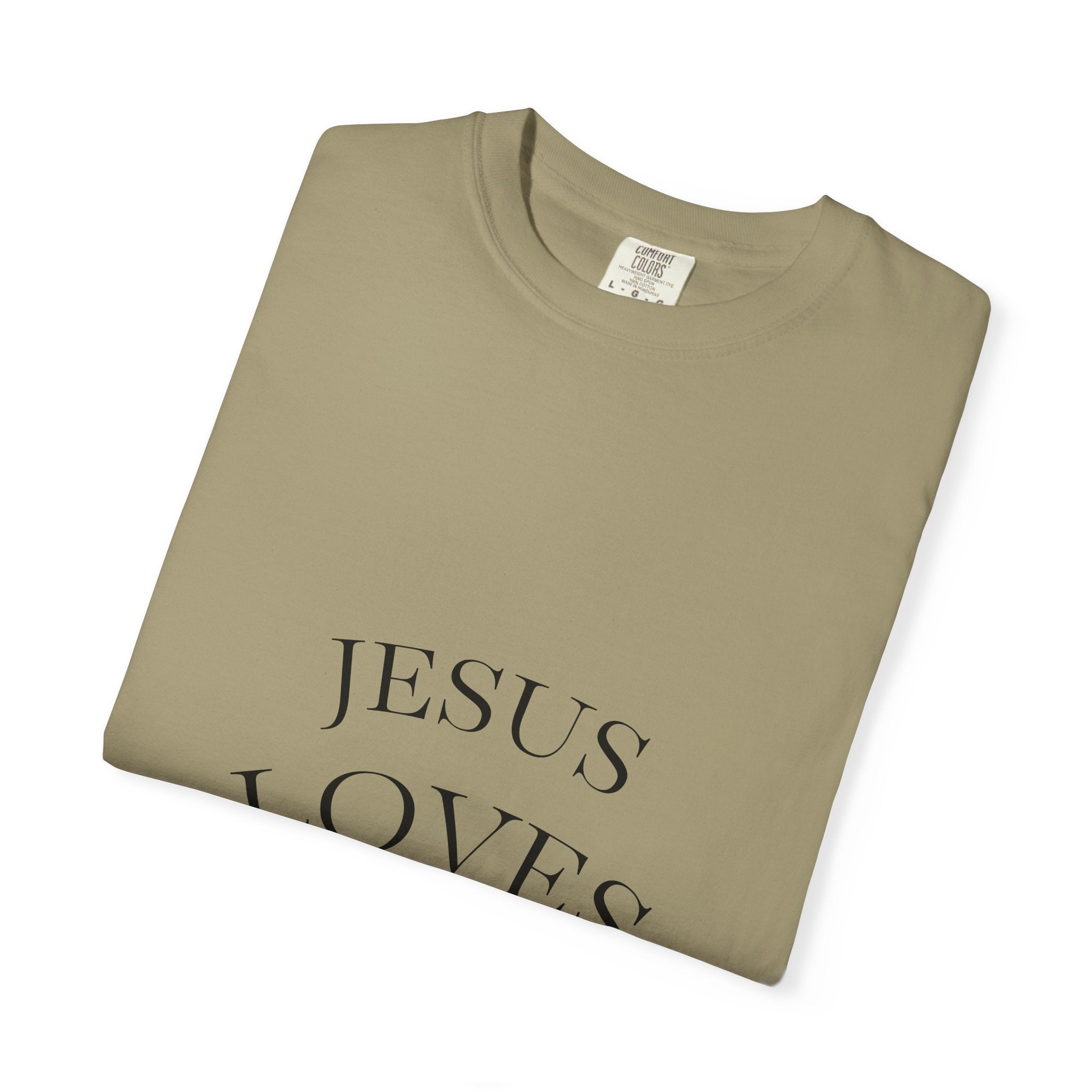 Jesus Loves You T-Shirt — Minimal Faith Graphic Tee