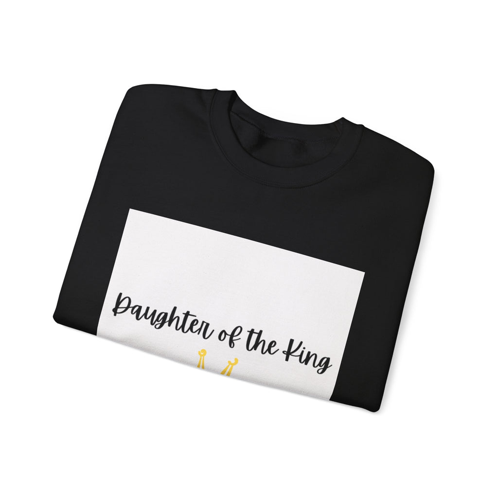Daughter of the King Sweatshirt – Christian Crown Crewneck