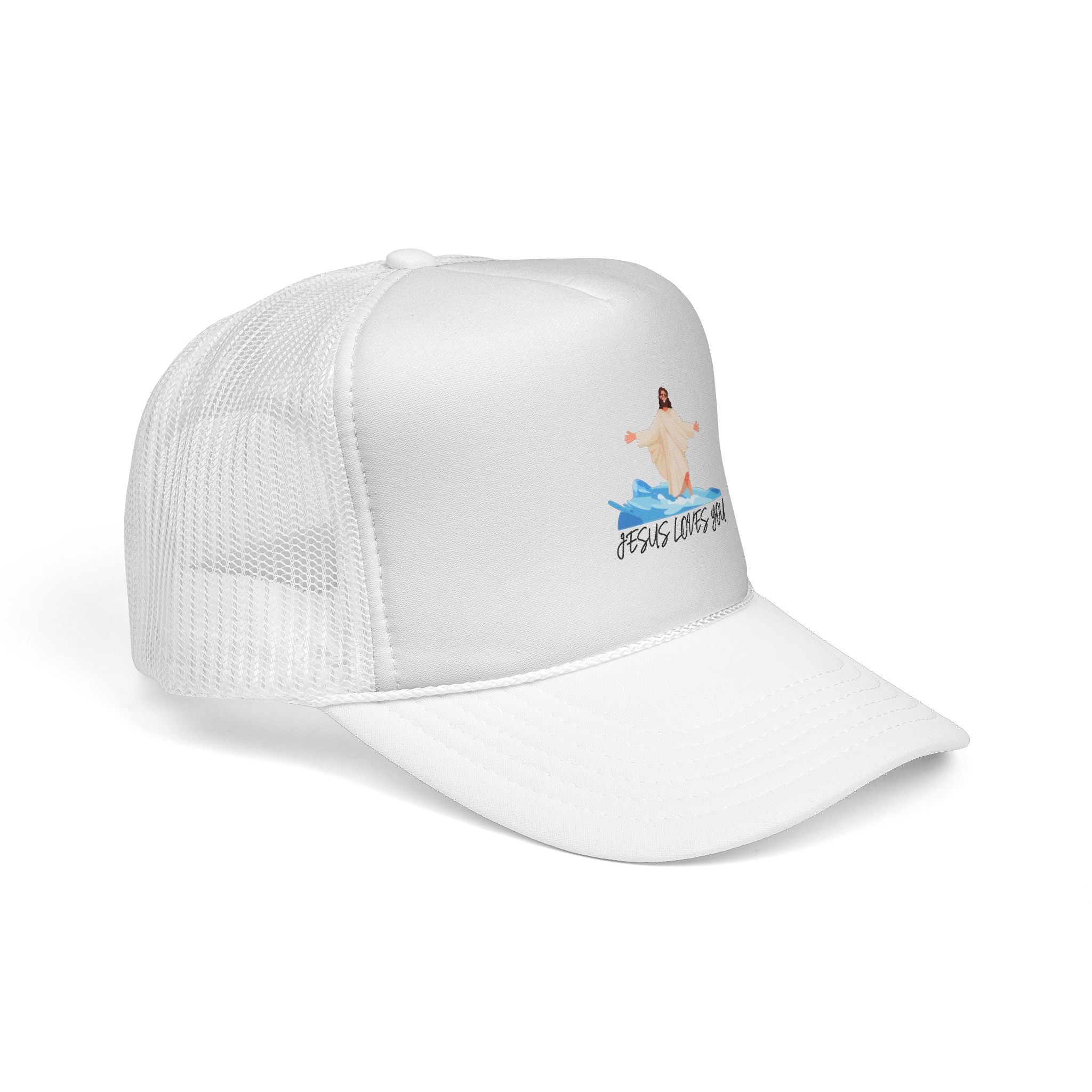 Jesus Loves You Trucker Cap | Religious Faith Christian Hat