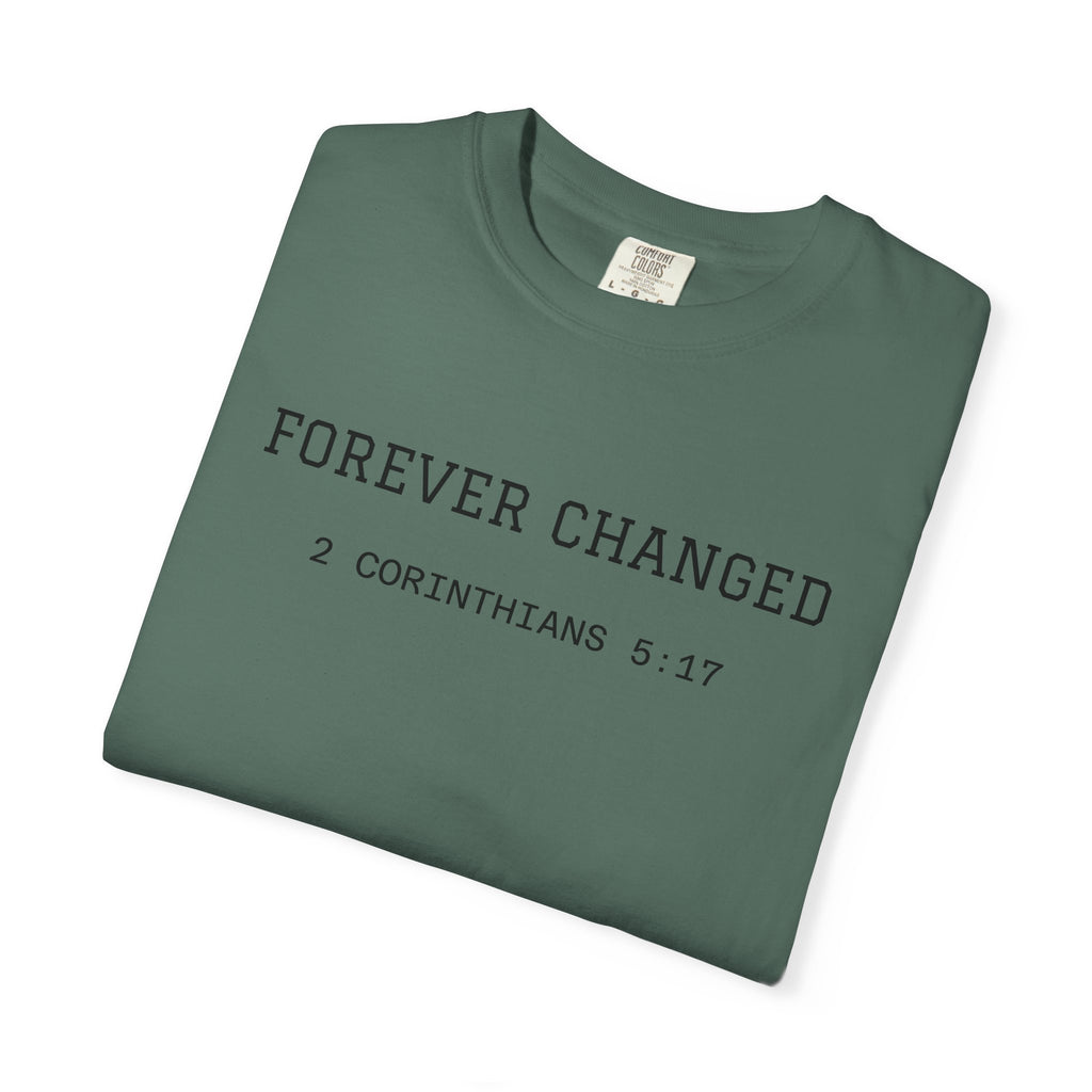 Forever Changed Men's T-Shirt — Minimalist Inspirational Graphic Tee