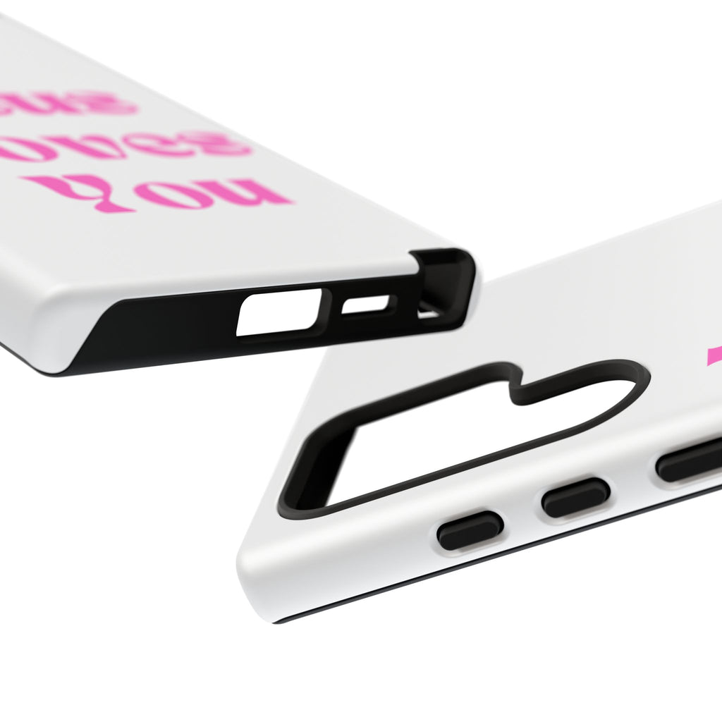 Jesus Loves You Phone Case — Pink Retro Christian Phone Cover