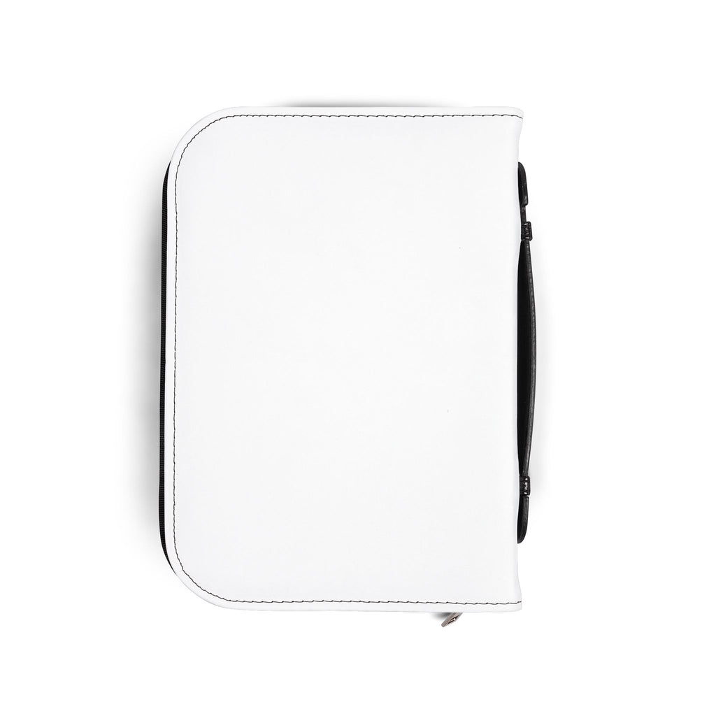 Bible Cover — 'Jesus Loves You' Pink Text Zippered Bible Organizer