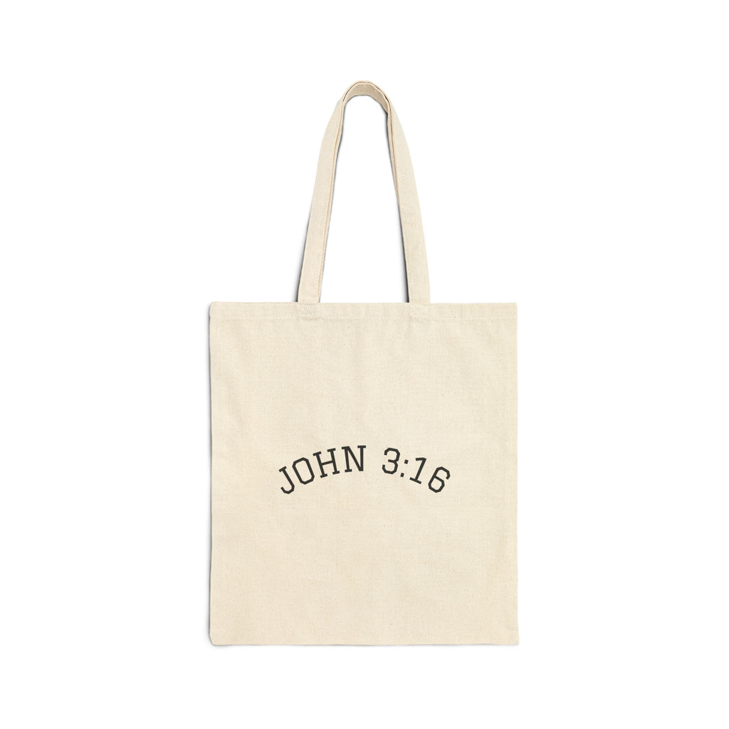 John 3:16 Bible and Tote Bag