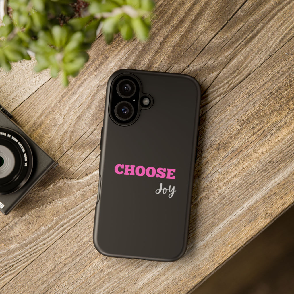Choose Joy phone case | inspirational text iPhone case