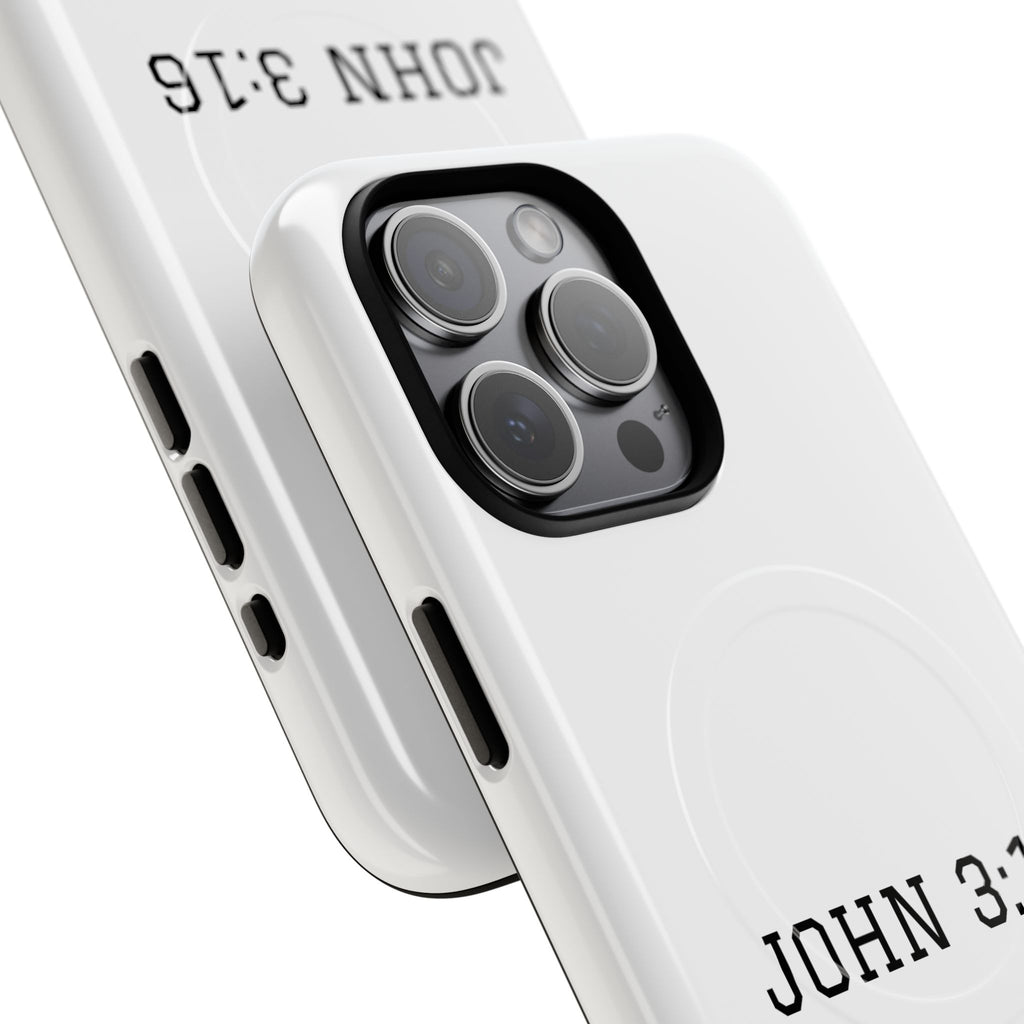 John 3:16 Tough Magnetic Phone Case Slim Protective Christian iPhone Cover