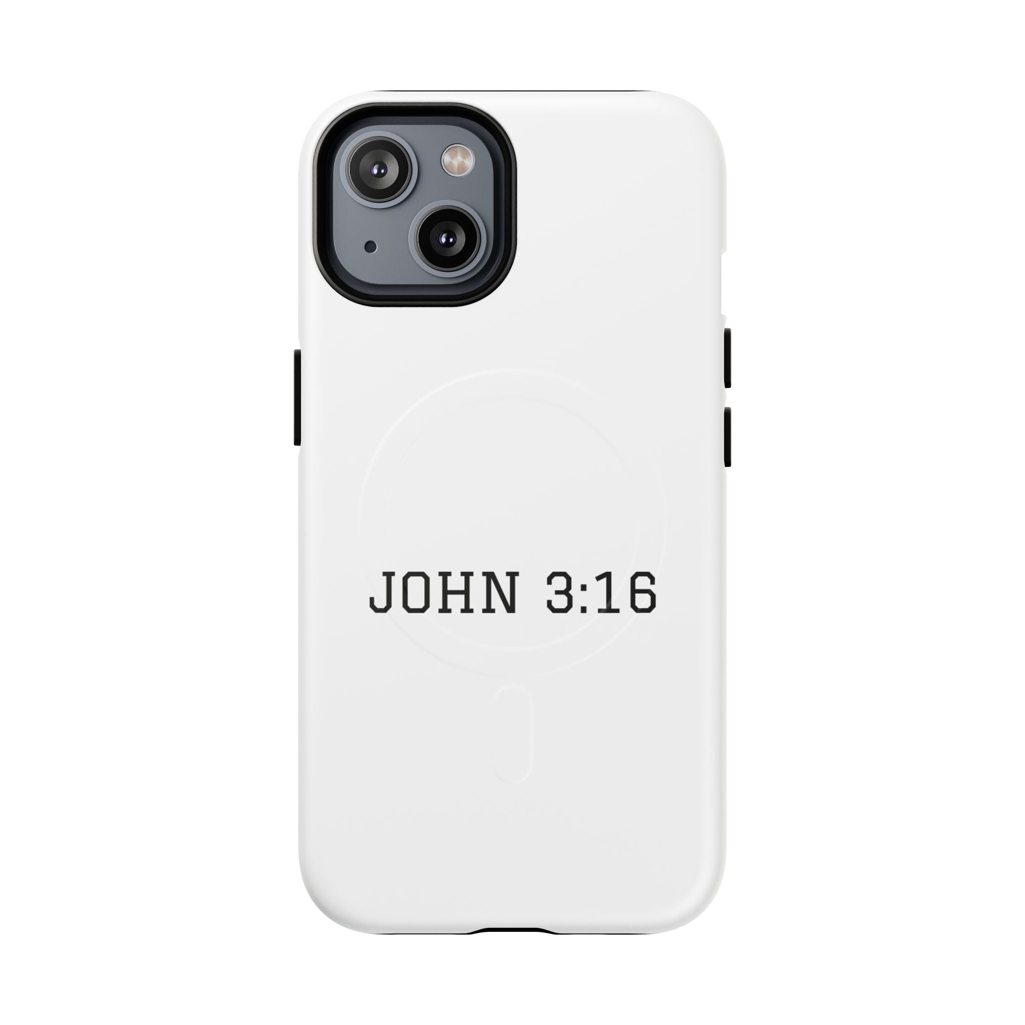John 3:16 Tough Magnetic Phone Case Slim Protective Christian iPhone Cover
